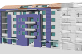 Rendering 3D – Palazzine Rignano